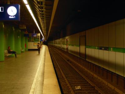 Munich subway green
